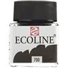 Talens Ecoline - Vernice a base d'acqua, Nero, 1 Bottiglia x 30ml