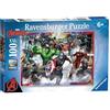 Ravensburger - Puzzle Avengers, 100 Pezzi XXL - Puzzle Bambini 6 Anni, Collezione Marvel, Giochi Educativi e Divertenti, Idee Regalo