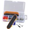 TTETTZ Kit Professionale per Finger Skateboard e Riparazione Giocattoli