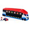 Paw Patrol, Paw Patroller Deluxe, Veicolo Trasformabile con 2 lanciatori, Personaggio di Ryder e Quad Inclusi, Giochi Paw Patrol per Bambini, 3+ Anni