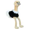 Aurora, 31191, Mini Flopsies, Ozzi Struzzo, 20.5cm, Peluche, Nero e Bianco