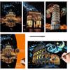 Generic Artigianato da grattare, Formato A3, colorato, per Donne, Uomini, Amici, Bambini, Adulti
