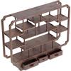 SUPVOX Miniature Plastic Furniture Shelf For Dollhouse Elegant Display Rack Storage For Play And Miniature Room Decor