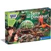 Clementoni - 19340 - Scienza e Gioco Lab - La Terra dei Dinosauri - Kit Paleontologia, Botanica e Geologia, Laboratorio Scientifico Bambini 8 Anni, Gioco Dinosauri, Vulcani, Terrarium, Made in Italy