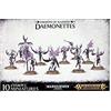 Games Workshop Giochi Laboratorio 99129915036 Daemons di Slaanesh Daemonettes Plastica Kit