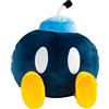 Club Mocchi Mocchi TOMY - Peluche Mega 38 cm testa di Bob-omb di Mocchi-Mocchi, Nell'universo Nintendo è ideale per decorare la stanza delle ragazze e dei ragazzi. A partire dai 3 anni