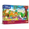 Trefl - Disney, Bambi e gli Amici del Bosco - Puzzle 160 Pezzi - Puzzle Colorato con i personaggi del cartone animato Bambi, Intrattenimento Creativo, Gioco per Bambini dai 6 anni