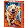 Castorland 1000 Pezzi Jigsaw Puzzle, Euphoric Spectrum, Pet, Animal Puzzles, Dog, Adult Puzzle, Castorland C-105182-2