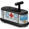 Italtrike La Cosa Vehicles - Gioco Bambino 1 Anno Cavalcabile Ride-on, Macchinina Primi Passi 1-6 Anni, Ruote Silenziose - Tra i Migliori Regali Bambini Made in Italy - Ambulance