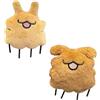DEXSHUN Hollow Silksong Plush, statuetta The Lost Fleas/Flea Caravan Anime, cuscino imbottito, mini simpatico ciondolo a forma di cartone animato, decorazione per borsa della scuola, divano, auto