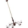 Healeved Illuminazione Casa Delle Bambole 1:87 Lampadario In Miniatura Mini Lampada Della Luce Di Soffitto Mobili In Miniatura Mini Lampada Giocattolo Modelli Per Fai Te Casa Delle