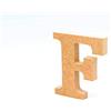 LA LLUNA ALWAYS CREATING Lettere in Legno. Lettere Grandi in MDF da 20 cm di Altezza, per Decorazioni e lavori Artigianali. Alfabeto complet disponibileo (F)