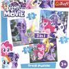 Trefl 34823 - Puzzle 3 in 1, Motivo: My Little Pony, 20/36/50 Pezzi