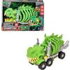 Teamsterz Mighty Machines T-Rex - Trasportatore per auto con gabbia toracica, set da gioco per auto con dinosauri, set da gioco con auto pressofusa | Personaggi da gioco per bambini e trasportatore di