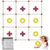 Ungtyb Giant Toss Game Set for Kids, Outdoor Ring Toss with Score Board, Backyard Party Activity for Hand Eye Coordination, Lawn Carnival Game for Family Fun, Camping Learning Tool