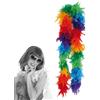 FRIES Arcobaleno di colori boa di piume 1,8 m