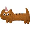 Generico Long Cat Pillow, Cute Soft Plush Cushion, Portable Cuddly Hugging Body Pillow, 15.75x7.87in Adorable Kitten Plush Toy for Kids, Girls, Boys, Decorations