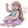 Wcybym Fantasy, con Morbide e Delicate, 55x25 cm, Figurina Ragazza Fata, Fantasioso Giocattolo Farfalla Reborn, Leggera e Portatile, per Bambini