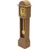 Wodesitiy Orologio da pavimento per casa delle bambole, in miniatura, decorazione per casa delle bambole e diorama, giocattolo realistico, orologio del nonno in miniatura per 1:12 scrivania
