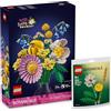 BRICK Flip Lego Piccolo Bouquet Estivo con Fiori di Campo Polybag: Lego Flowers per Adulti della Collezione Botanica - Bouquet Botanics 10347 incluso Fiori di Campo 30701