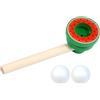 Generico Ball Blowing Pipe | Blowing Toy Floating Breath Exerciser | Wooden Smooth Breathing Blow Tool | Ergonomic Fun Cognitive Development Kids Party Supplies For Childrens Day Birthday Easter Celebration