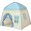 Odoukey 51.18x39.37x51.18 Pollici Princess Castle Kids Play Tent Tenda da Gioco per Bambini Fata Teepee per Bambini Compleanno per Ragazze Blu