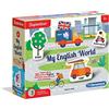 Clementoni Sapientino My English World, Gioco educativo 4 Anni con Tessere illustrate e scenari, Gioco per Imparare Inglese, Made in Italy, 16139