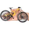 Generisch modello di bicicletta con dita, 1:10 modello di mountain bike giocattolo, ornamenti modello di mountain bike con dita, bicicletta miniatura con dita, modello di bicicletta pieghevole con