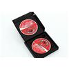 ZQION ICECHAN Roller Coaster Magic Tricks Coin Into Glass Cup Close Up Street Stage Magic Props Magician Illusion Gimmick Mentalism Puzzle Toy (rosso)