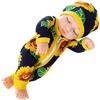 Surakey Reborn Baby Doll 30 cm Rebirth Baby Doll con pagliaccetto tuta in silicone realistico Reborn Bambole Reborn Bambole realistiche Baby Bambola neonata Bambola per ragazze e ragazzi dai 2 anni in su