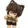 Zhongkaihua BSD Dazai Osamu - Cuscino in peluche da 20 cm, edizione basica, in cotone PP, morbido cuscino decorativo per divano, decorazione natalizia per fan degli anime, regalo da collezione