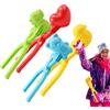 Generico Muffa Per Neve All'aperto Per Bambini | Clip Per Palle DiNeve Da 4 Pezzi Con Maniglia | Clip Per Strumento Per La Creazione Di Combattimenti Con Palle Di Neve | Giochi Invernali Per Bambini E Adulti