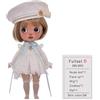 Oueneifs Lime Fullset D Bjd Doll 1/6 Big Head Open Mouth Expression Church Dress Style Gift Dolls per 15+ Anni
