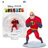 Disney Pixar Thinkway Toys Serie 7,6 cm di altezza snodabile Action Figure - MR. Incredible con display base