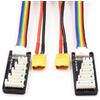 SPARKHOBBY XT60/XT30/JST/T-plug Cavo di prolunga del caricatore bilanciato e scheda di estensione 2-6S per caricabatterie intelligente HOTA D6 D6PRO D6+ RC (2 pezzi XT60 2 pezzi)