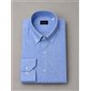 Bagariny Camicia uomo Bagariny button down in lino e cotone - regular fit
