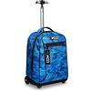 Appack Big Trolley a ppack, Blu, 2 in 1 Spallacci Per Uso Zaino, Scuola y Tempo Libero