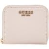 GUESS Laurel SLG Small Zip Around Wallet Bone