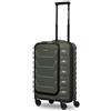 Smartbox trolley da cabina con vano laptop S 55 cm | valigia rigida 36×22×55 cm con apertura frontale, 4 doppie ruote & serratura TSA | polipropilene leggero - Edition 01
