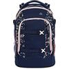 Satch pack Schulrucksack - ergonomisch, 30 Liter, Organisationstalent - Bloomy Breeze - Dunkelblau