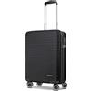 Franky Dallas 3.0 Trolley rigido con 4 ruote S 55 cm | Dotato di serratura TSA, soffietto espandibile, leggero | Bagaglio a mano: ideale per i viaggi aerei d'affari