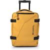 Gabol - Zaino con ruote espandibile Canada con capacità 24/28,8 L - Bagaglio leggero da 1 kg e 30 x 40 x 20/24 cm, maniglia estesa 101 cm - poliestere resinato + tessuto - Design spagnolo - Senape