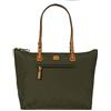 Bric's Borsa shopper 3 in 1 grande X-Bag, Taglia Unica,Oliva
