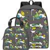 velquessa Zaino personalizzato per bambini Zaino scuola Personalizzata con nome/testo zainetto bambina Borsa porta pranzo termico Personalizzate zaini Regalo Ritorno a Scuola, Per Scuola e Viaggi