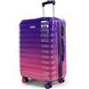 Blade Set di 3 valigie espandibili - Valigia rigida trolley - Valigia leggera in ABS + PC con serratura TSA - 4 ruote rotanti - Set di 3 valigie da viaggio, Lilla, xl, valigetta