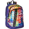 Comix , Zaino Organizzato Flash MAD Plate Unisex Bambini E Ragazzi, Multicolore, Taglia unica