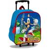 coriex Zaino Trolley Sonic, Borsa per bambini, Scuola, Acharne, Tempo libero, Palestre, 54 x 27 x 15 cm, Blu SN4363MC, Multicolore, Multicolore, 55 x 27 x 15 cm, Multicolore, 55 x 27 x 15 cm