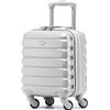 Flight Knight Lightweight 4 Wheel ABS Hard Case Valigie Bagaglio a Mano in Cabina Approvato Per Oltre 100 Compagnie Aeree Tra Cui Easyjet E Dimensioni Massime Per Vueling E Wizz Air 40x30x20cm