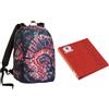 Invicta ZAINO REVERSIBILE TIE DYE INVICTA TWIST + Copertina ad Anelli