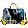 Coriex Trolley Cavalcabile Batman, Valigia da Viaggio per Bambini Rigida in ABS, Cavalcabile Trainabile con Tracolla 23L 45 x 22 x 34 cm, Multicolore